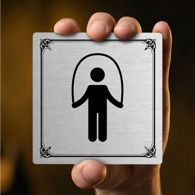 Tělocvična, 80x80mm, bílá, Nevada